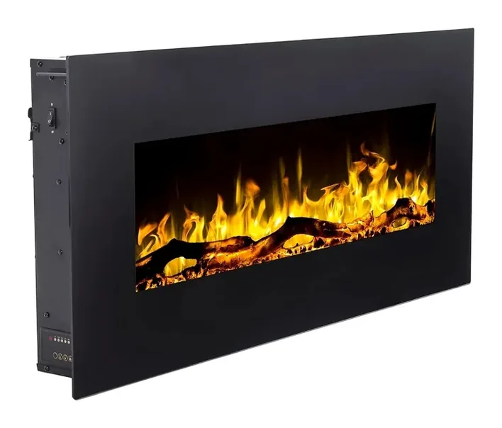 Aflamo Albion 110 cm vegghengt elektrisk peis, bilde 3