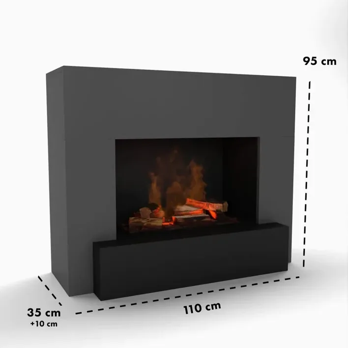 Glow Fire Hauptmann OMC 600, bilde 4