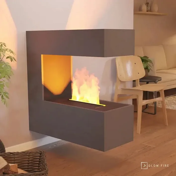 Glow Fire Schiller Wall OMC 400, bilde 4