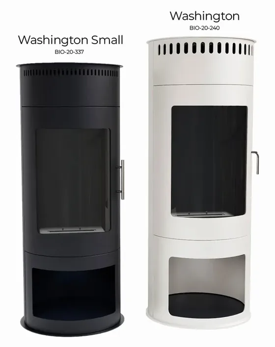Henkwell Washington Small Frittstående bioetanolovn, bilde 3